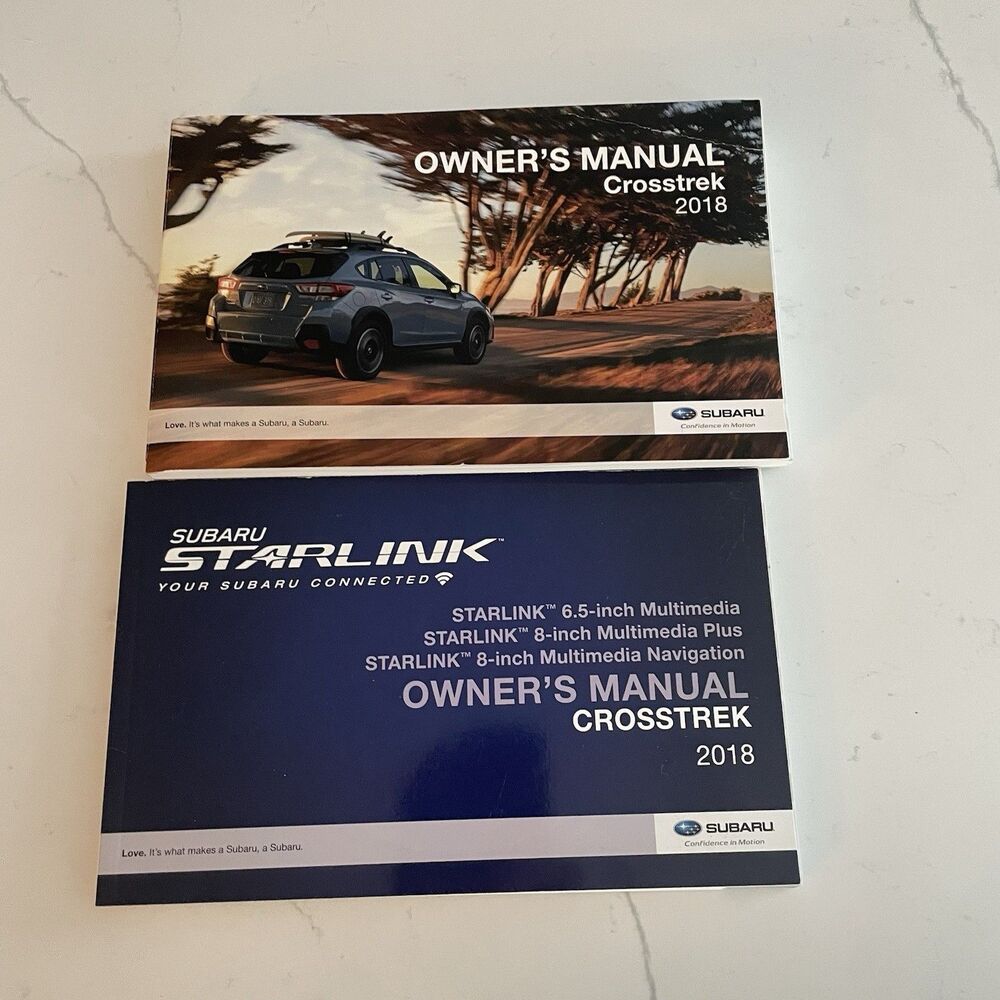 Subaru Crosstrek Manual 2018 Starlink Car Manuals